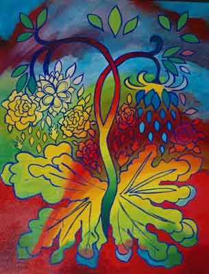 Painting by Robyn Bauer