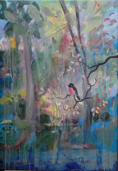 Painting by Robyn Bauer