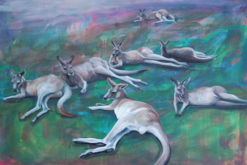 Painting by Robyn Bauer