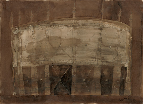 Gasometer Drawing 16