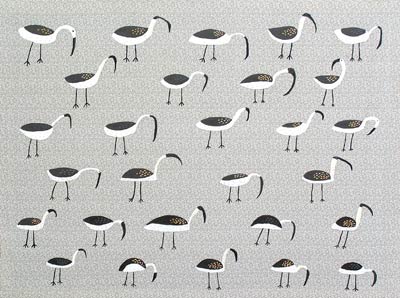 pecking ibis pattern