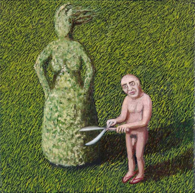 The naked topiarist