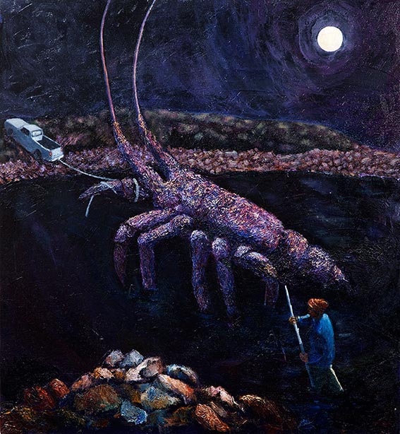They say there were big crays in the old days