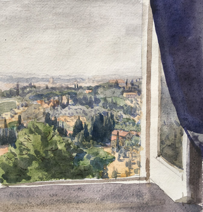 Florence from the Villa Papignano