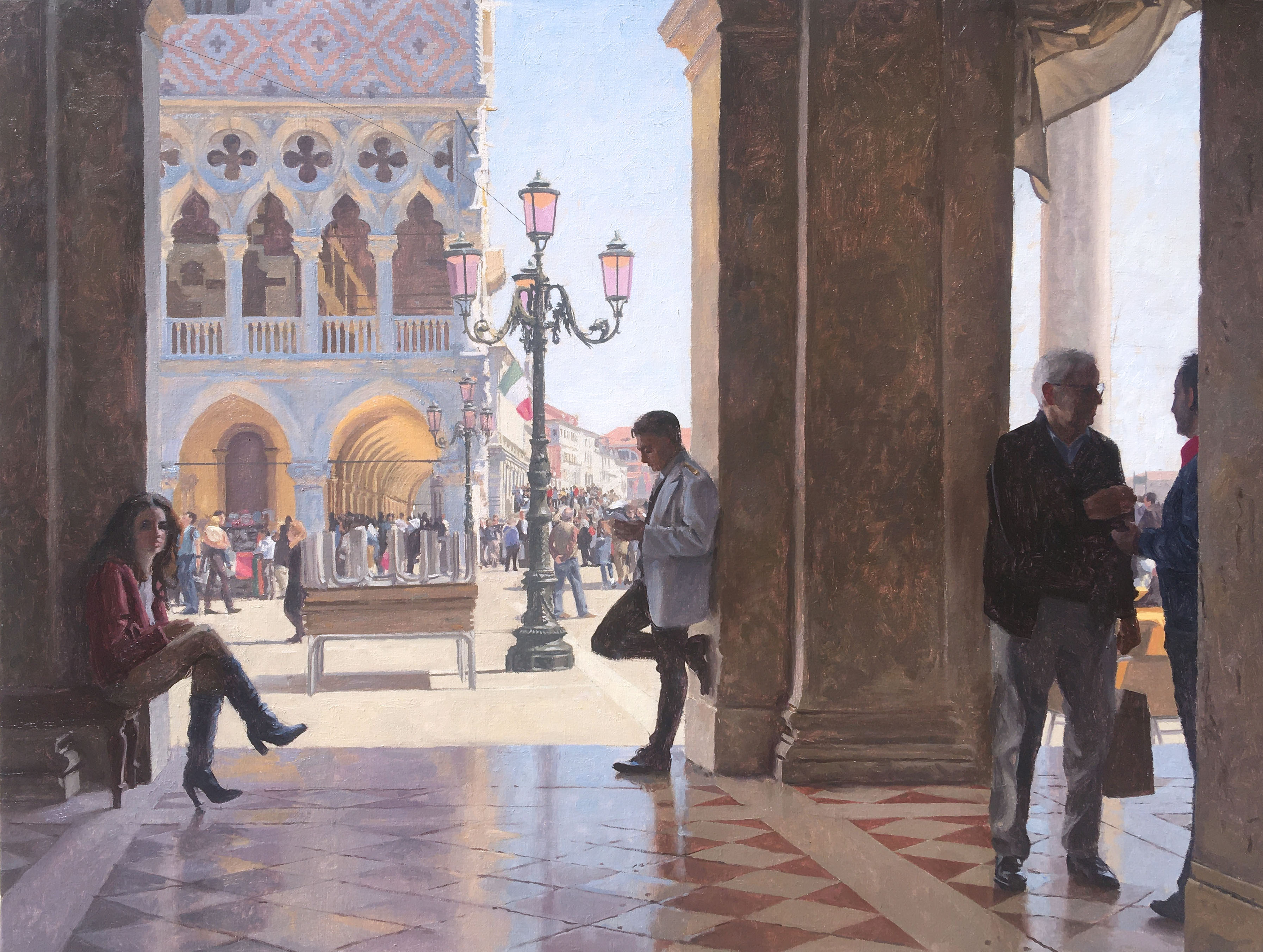 The Piazzetta, Spring Light