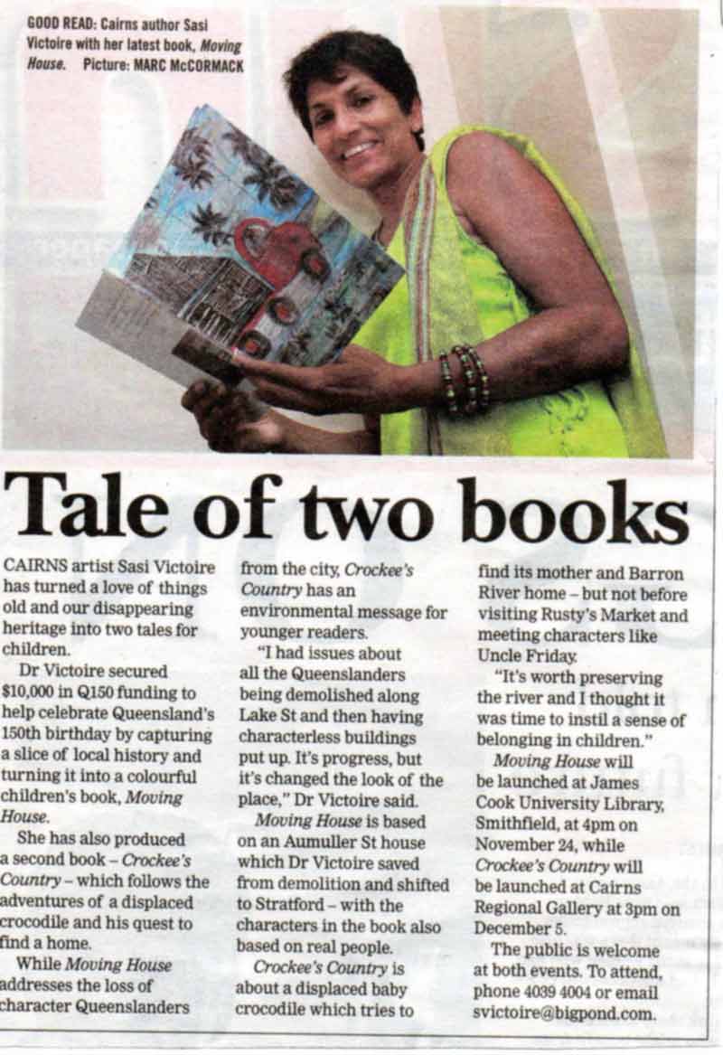 Books Launch December 2009- Cairns Post