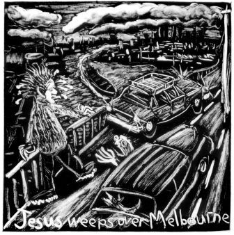 Jesus weeps over Melbourne