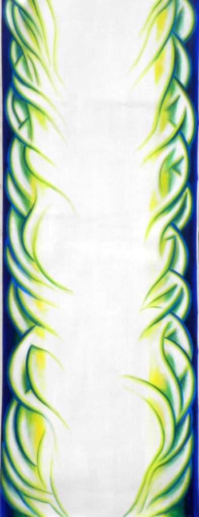 Pillar of Fire - Study for a Liturgical Banner for after Pentecost