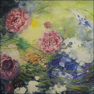 Artist Jennifer Long Title Caught in the Drift Year 2013 Medium Oil & varnish Support Canvas Height 60.5cms Width 60.5cms Depth 4cm