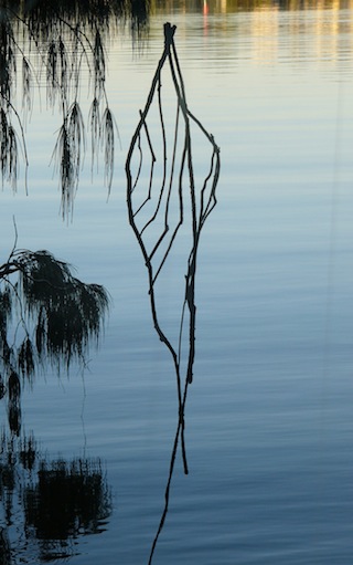 Drawings on The Water [vertical]