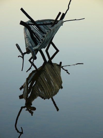 Copper Sheet & Stick Boat