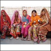 Artist catherine parker Title My friend Radha and the Pushkar folk musicians Year 2011