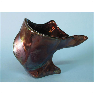         	 Artist 	Gerry O'Connor Title 	Strelitzia Bowl Year 	2012 Medium 	Raku ceramic Height 	140mm