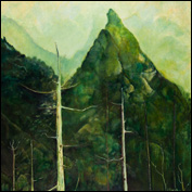 Artist Joyce Blanche Title Sentinels Year 2011 Medium Oil on Ply