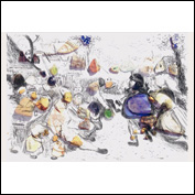 Artist Anne Lord Title Composition: Homage to Breughal and dance V Year 2011 Medium Photography and drwing Support Digital rag paper Height 21 Width 29