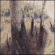 Artist 	Adrienne Williams Title 	Burnt Pocket Year 	2011 Medium 	Oil on canvas Height 	76cm Width 	84cm